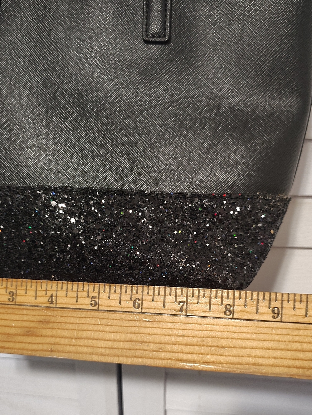 Kate Spade Glena Court Ina Glitter Satchel Crossbody Bag - Picture 9 of 11